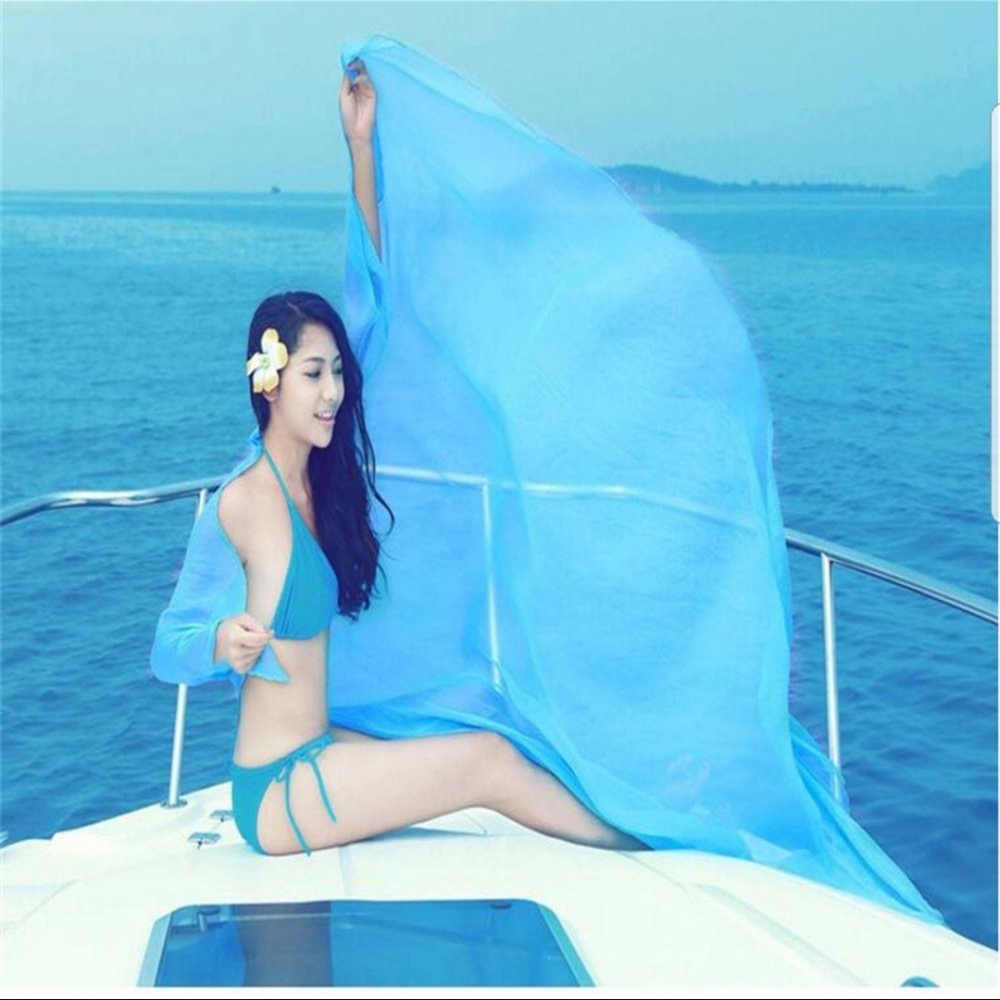 Lady Pretty Chiffon Wrap Dress  Pareo Beach Bikini